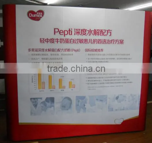 aluminum pop up display stand 3*3,advertising pop up stand,ads folding up stanadvertising display aluminum pop up stand