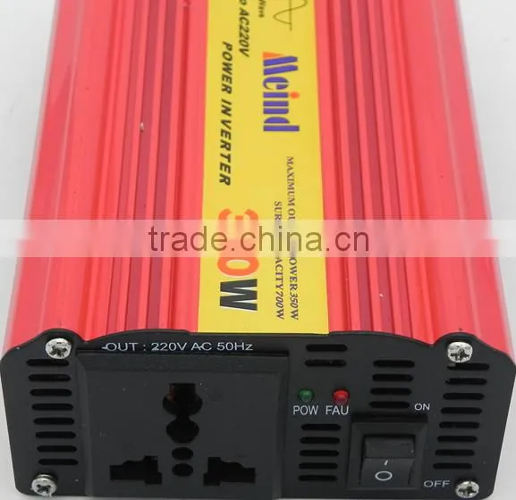 2016 Newest inverter dc ac 110V 220V Pure sine wave power inverter 350 Watt inverter true Car power converter