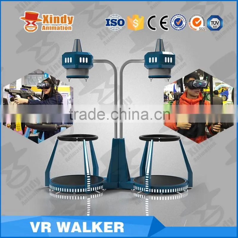 Newest most Attractive CS game equipemnt VR headset 9D VR Simulator VR Walker