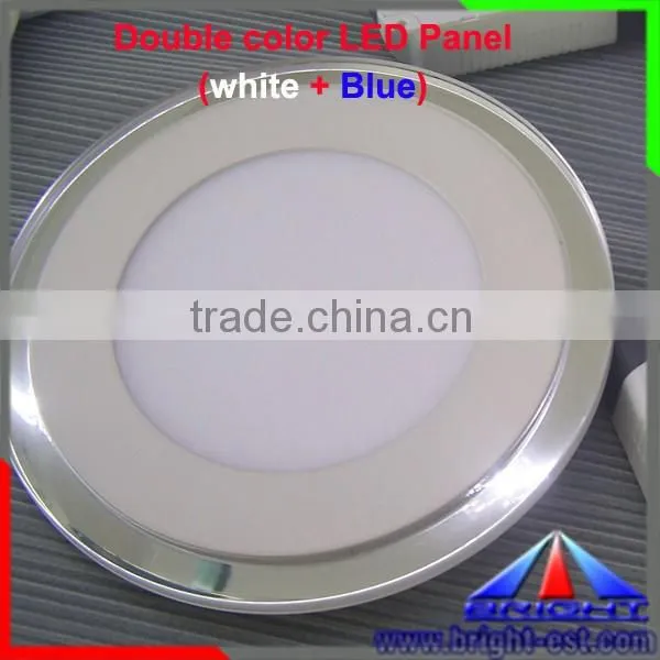 10W round LED panel light,AC 100-240v flat panel lighting