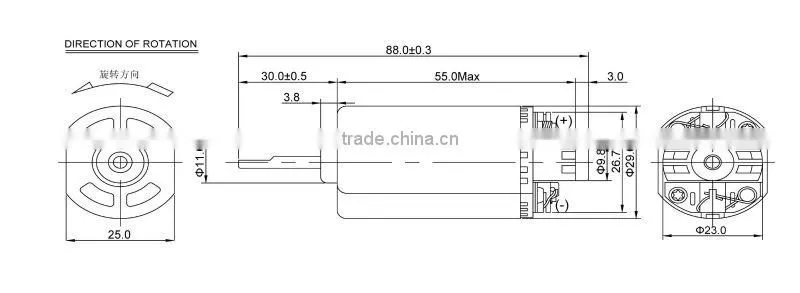 8.4v FS480WA generator for airsoft