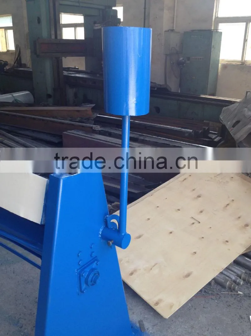 air conduit manual plate bend machine for iron,air conduit manual plate bend