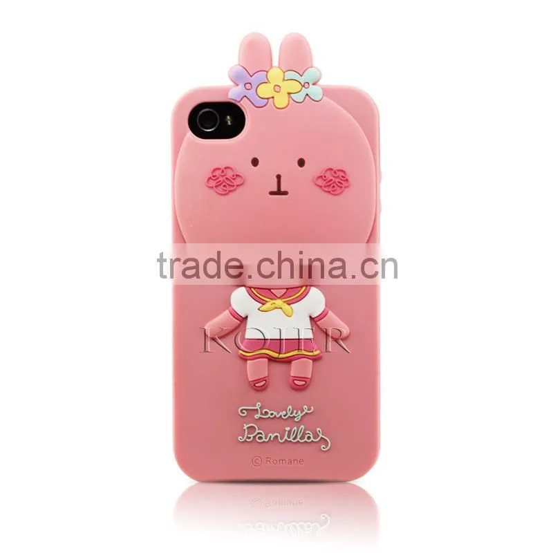 new hot animal 3D silicon case