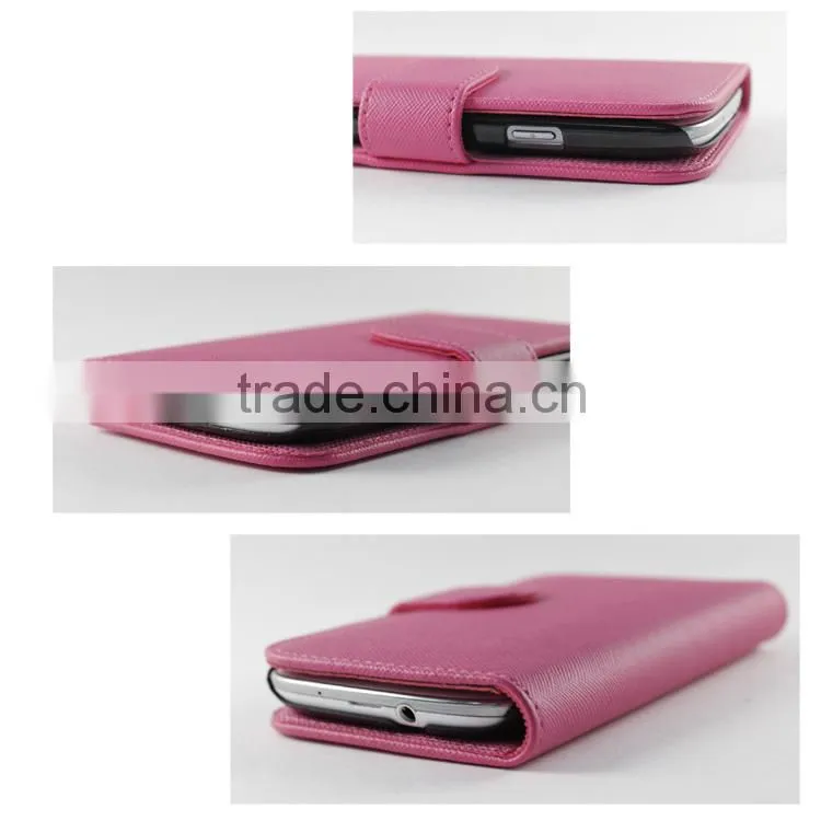 Wholesales Phone case PU case cover for SAM s4 brand compatible
