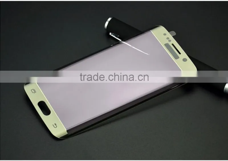 2016 New Arrival Full Cover 3D curved tempered glass screen protector For Samsung Galaxy s7 edge