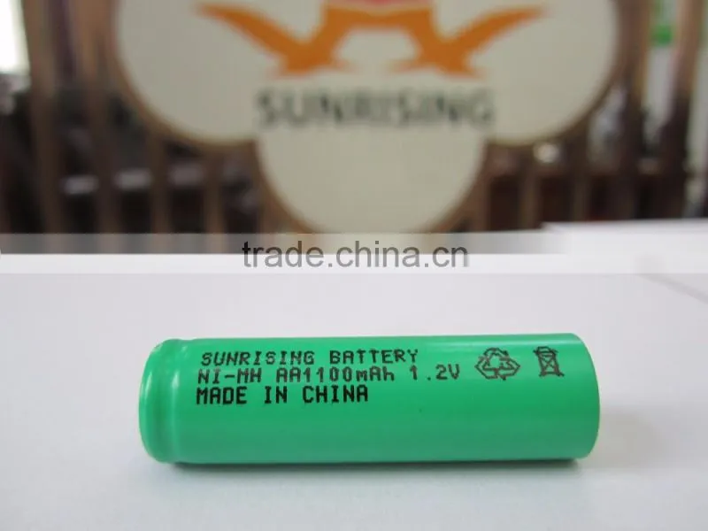 AA 1100mAh 1.2 V Quanlity Rechargeable Battery NI-MH 1.2V Rechargeable 2A Battery Baterias Bateria