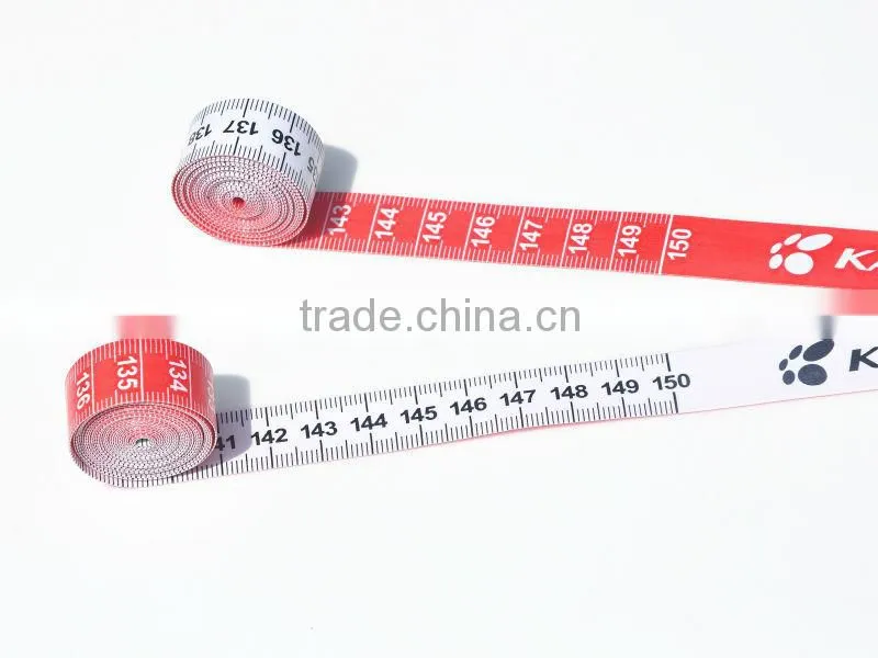 150cm double sides metric measure tapes promotional gift delta fiberglass tailoring tools with Your Logo