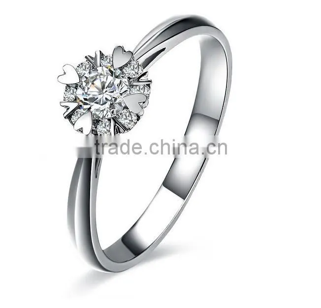 Lastest women's fashion flower ring for party