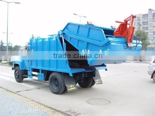 New Dongfeng 6-7 CBM Garbage Compactor Truck