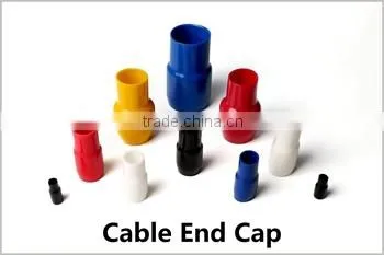 Soft PVC round pipe tube end plug