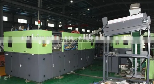 fully-automatic machine for blowing plastic bottles