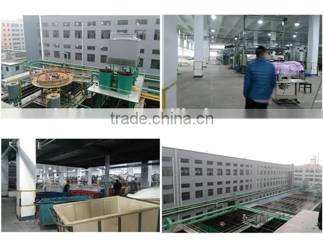 Polyester Flocked Taffeta/Flocked Curtain Fabric/Flock Fabric