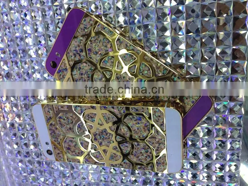 New product from China manufacturer for iPhone 5se gold plating housing