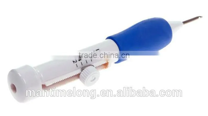 Three Sized Embroidery Stitching Needle Punching Punch Craft Tool Kit 2 Threader