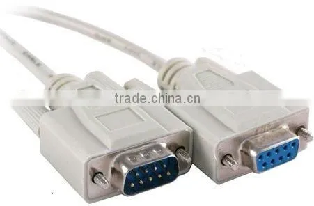 D-sub DB9 connector male to DB9 female adapter