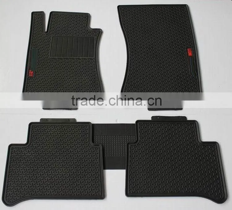 Wholesale Factory Custom Eco-friendly PVC Rubber Auto Car Floor Mats For BENZ W211