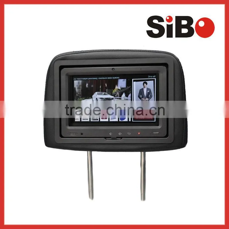 9" Headrest Taxi Advertising Minitor Android Tablet With WIFI/3G