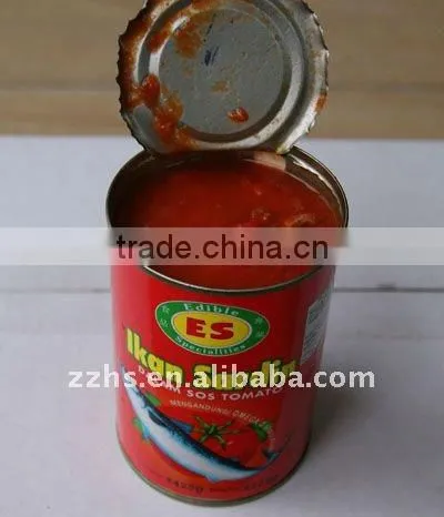 Canned Sardine Fish in Tomato Sauce 155g&425g