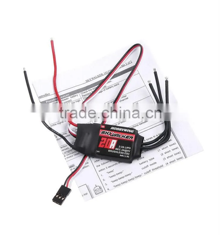 Hobbywing Skywalker 20A Electronic Brushless Motor Speed Controller ESC For Quadcopter