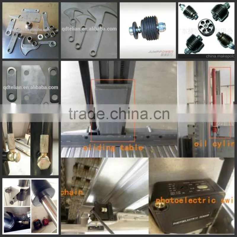 smart mechanical two column car lift parking system with CE approve