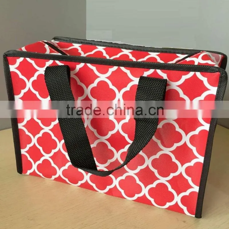 2016 New Design Non woven zipper bag