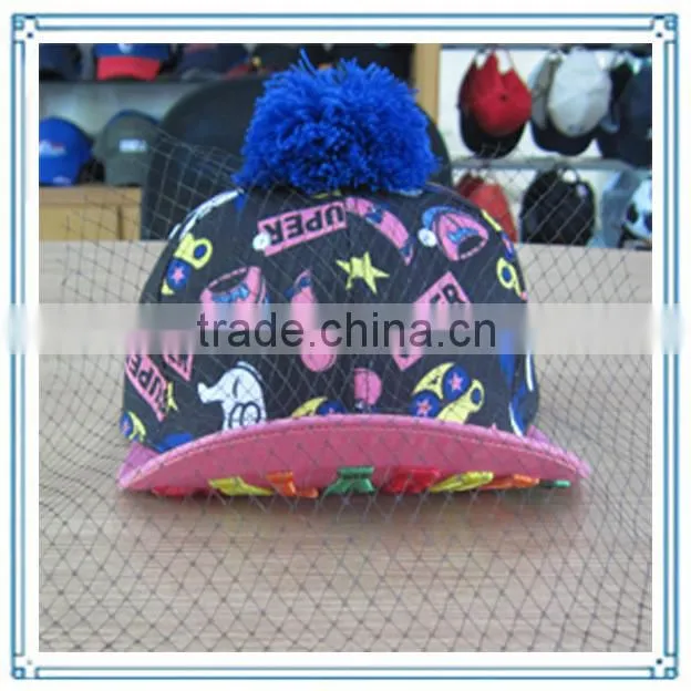 wholesale high quality custom multi-panel sports cap and cat