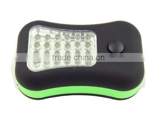 24+4 led magnetic hanging pockets work light with torch
