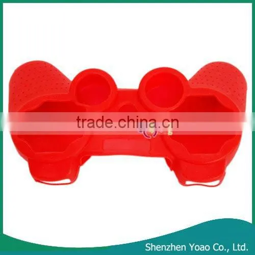 Red Silicone Skin For PS3 Game Controller