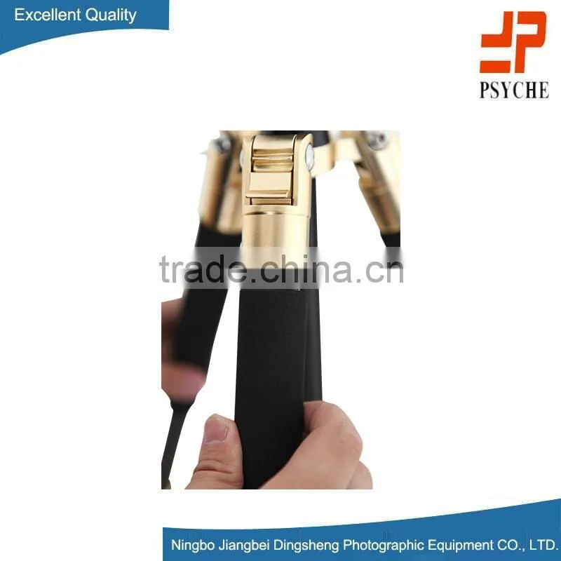 Carbon firber tripod 8806CD with ball head and new gold body frame