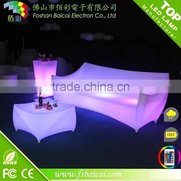 luminous Romantic led light sofa/sex sofa chair/led angel Seater sofas