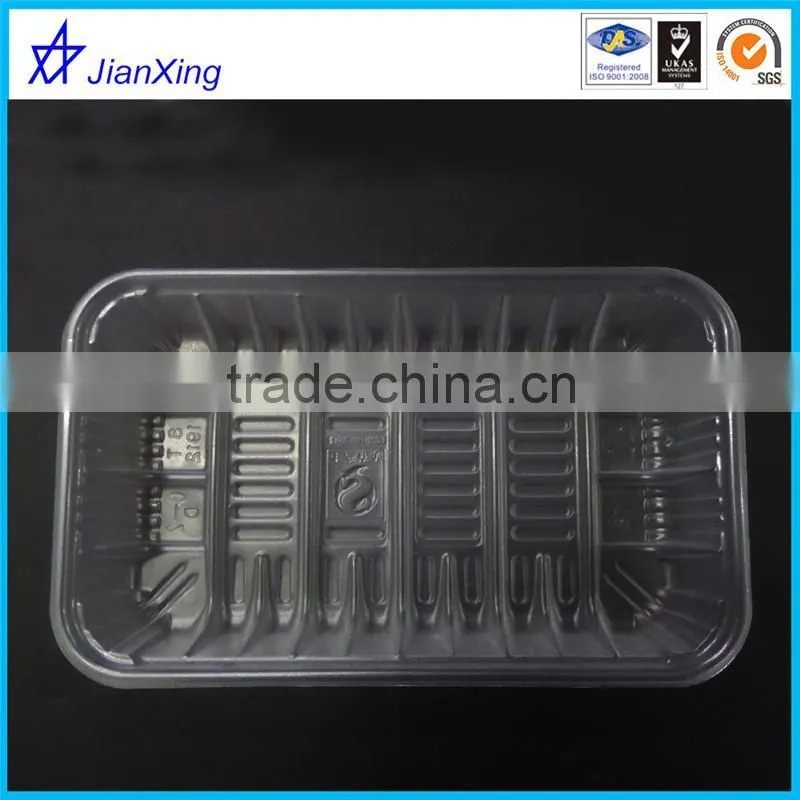 Fresh keeping blister disposable transparent plastic box fruit platter blister box