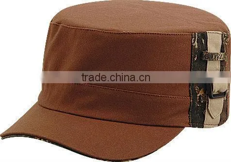 fashion cotton embroidery camouflage military cap,army cap and hat