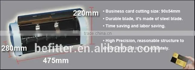 SSB-001 A4 Semi-Automatic Business Card Cutter (90 x 54mm)