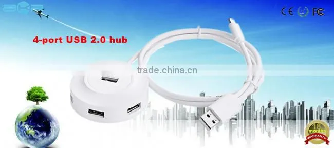 original factory product new & cheap 4 ports USB2.0 Hub