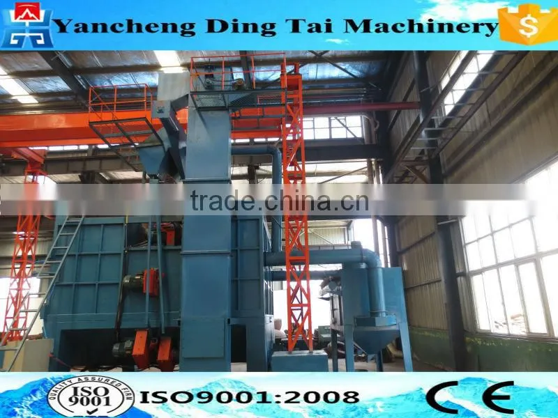Dish head hook type shot blasting machine/shot blaster