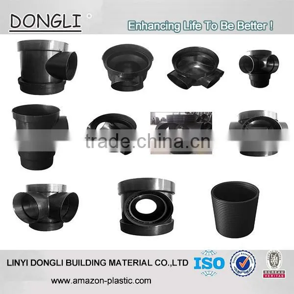 High density PE100 manhole light weight inspection manhole