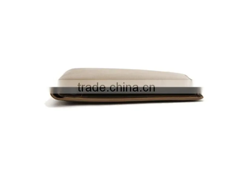 Custom Handmade Fashion pu Leather square business card holder