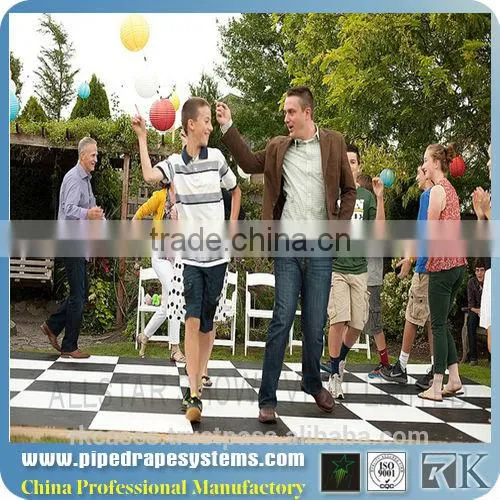 Hot sale plastic dance floor for dance party and wedding