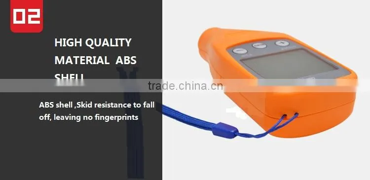 Dual use of FE and NFE coating thickness gauge with Max 20 store data
