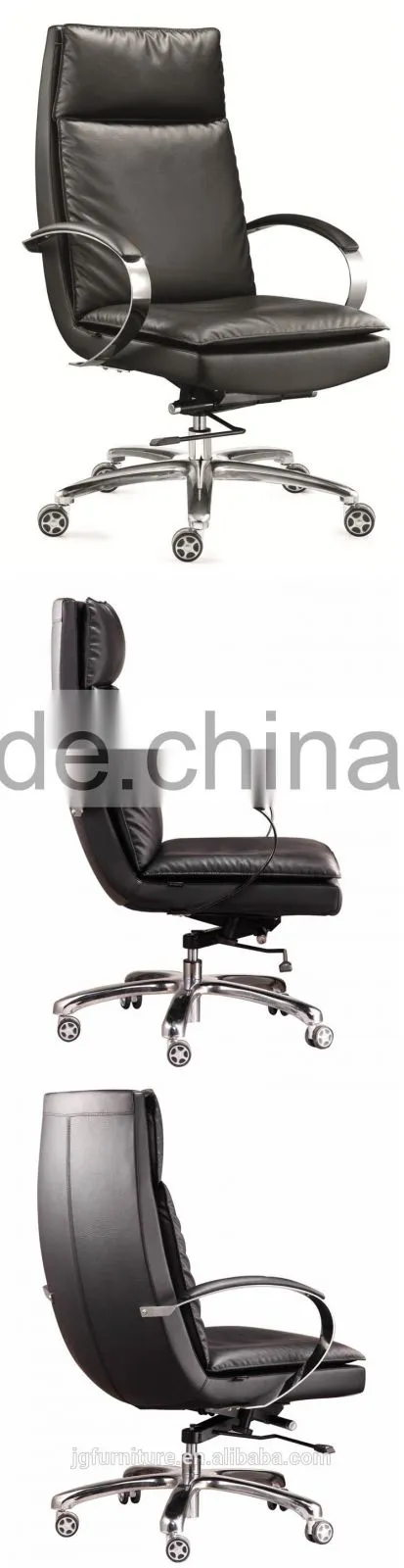 High Back Executive Leather Chair With Headrest