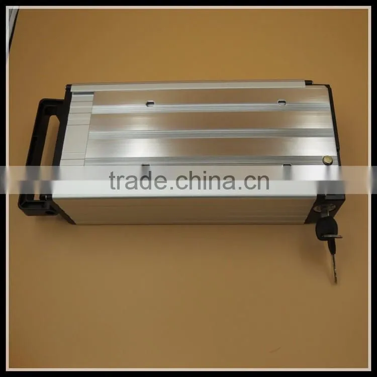 E-bike lithium battery pack 48V 10Ah Bicycle Carrier type battery