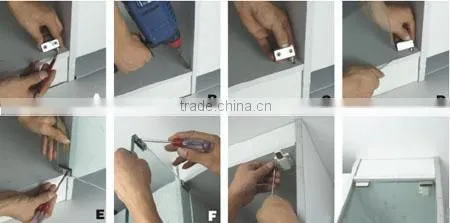 YL-6506 Plastic magnet cabinet glass door catches/door closer