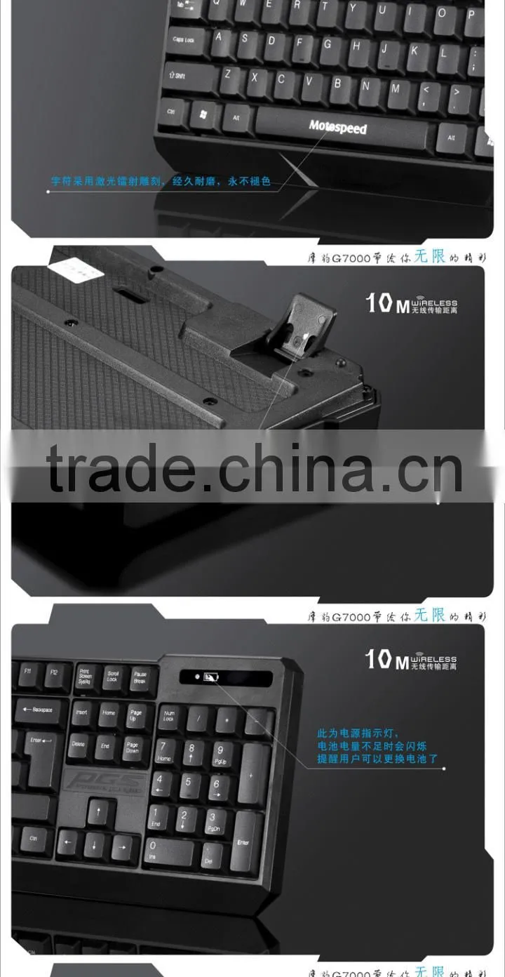 2016 Christmas pormotion tablet pc 2.4GHz wireless keyboard mouse combo,wireless keyboard and mouse set