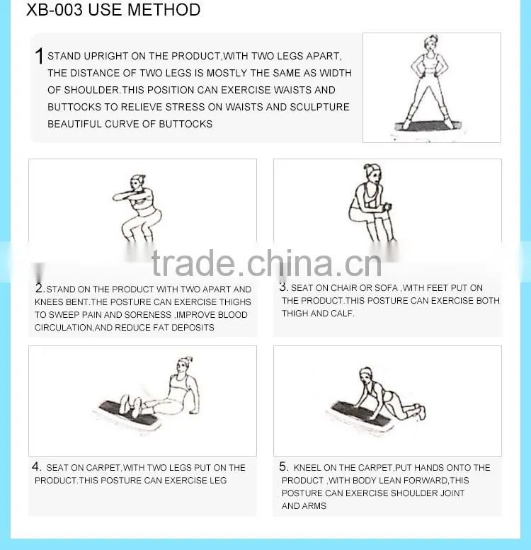 2015 Top quality whole body vibration machine