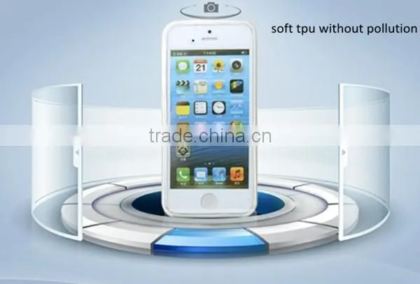 Color print soft TPU case cover for iphone 5/5S