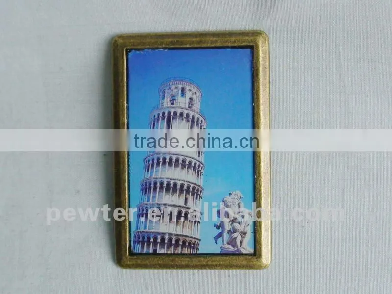2012 newest design metal fridge sticker 0045