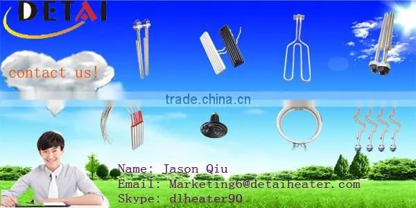 Custom Air Convection Heating System Fin Heater, 400V AC, 2000 Watts