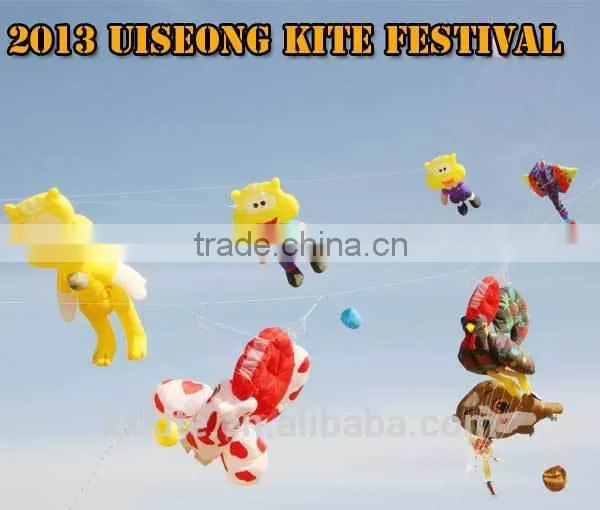 Durable Ripstop Nylon 3D Inflatable kite
