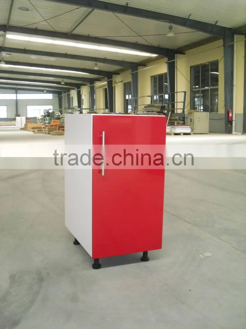 Modern style melamine kitchen cabinet with high quality