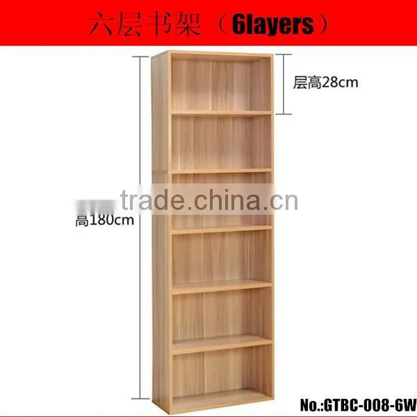Wooden office book case with doors